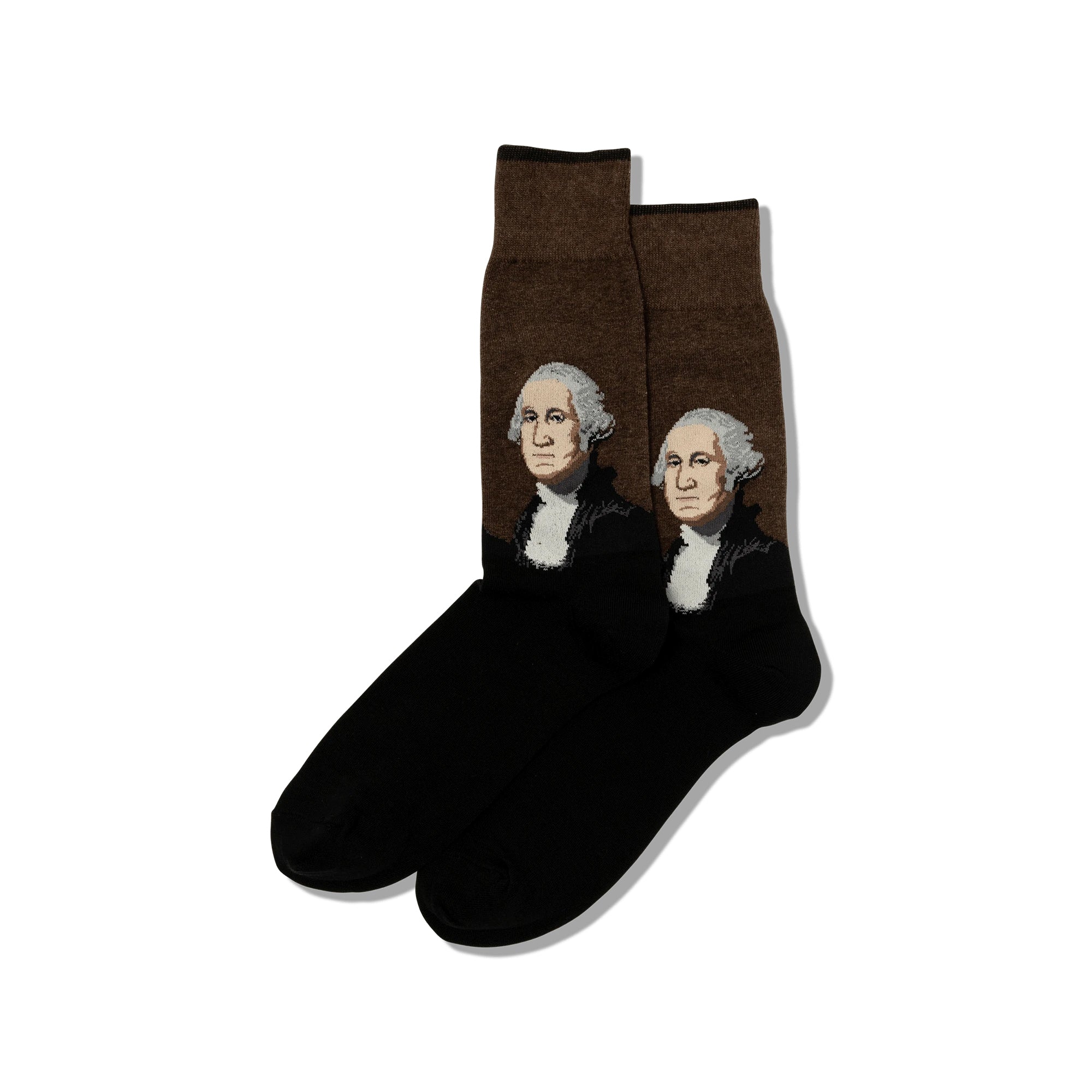 George Washington Men's Assorted 1 Crew Socks
