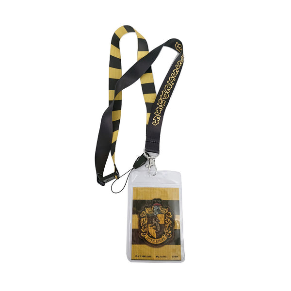 Harry Potter Hufflepuff Lanyard with Card Holder