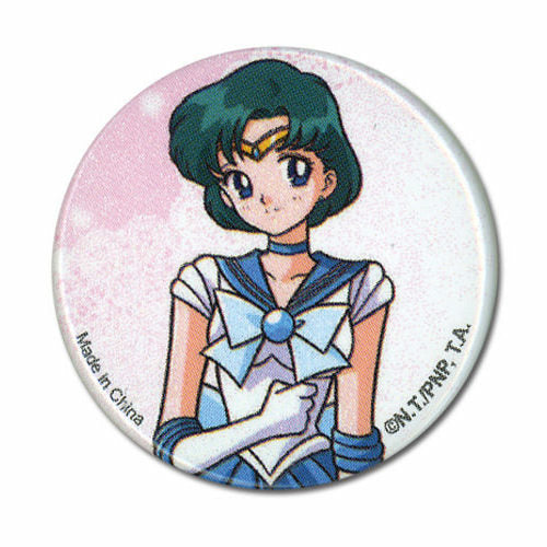 Sailor Moon Sailor Mercury 1.25 Inch Button