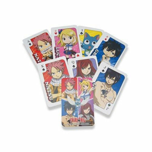 Fairy Tail Group Playing Cards