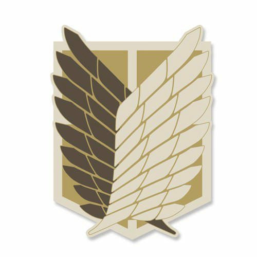 Attack on Titan The Survey Corps Removable Wappen