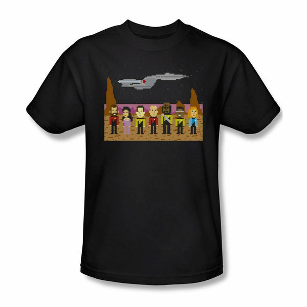 Star Trek The Next Generation Trexel Crew Black T-Shirt