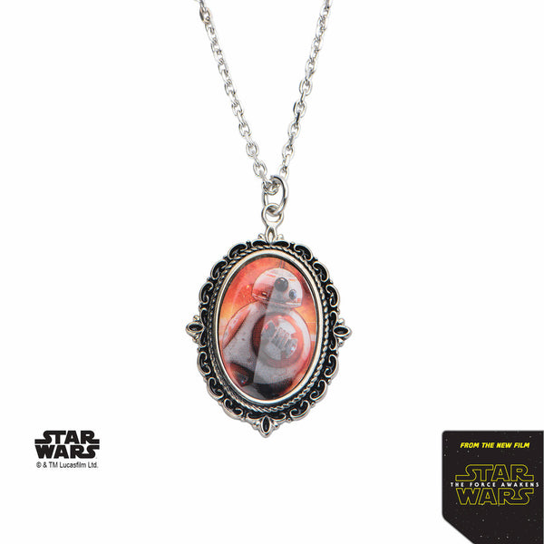 Star Wars VII: The Force Awakens BB-8 Stainless Steel Womens Necklace