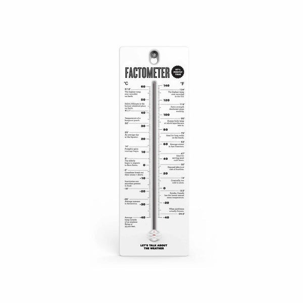 Yard Goods Factometer Outdoor Thermometer