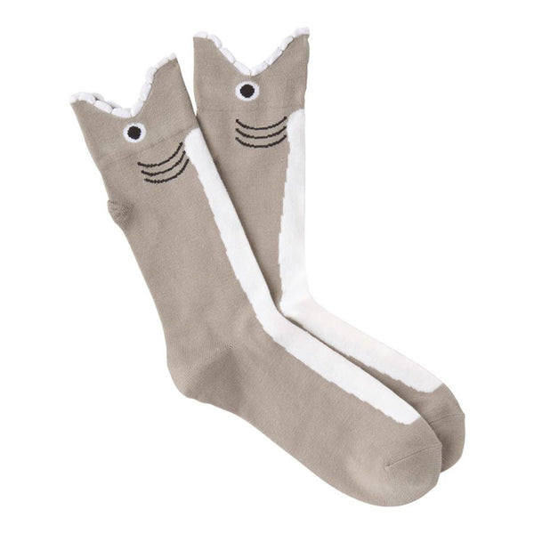 Wide Mouth Shark Crew Socks