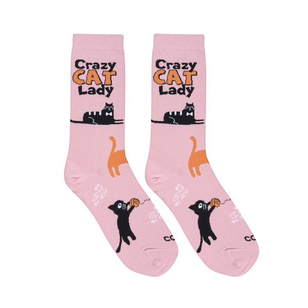 Crazy Cat Lady Women's Crew Socks