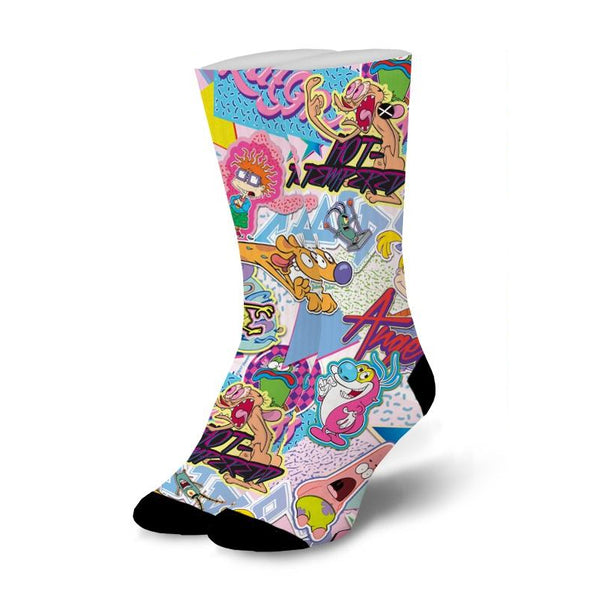 Nick Stickers Women's Sublimation Crew Socks