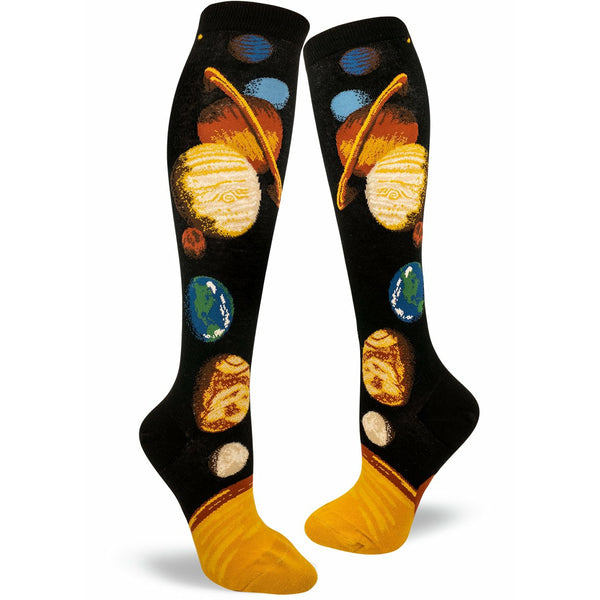 Solar System Women's Knee High Socks