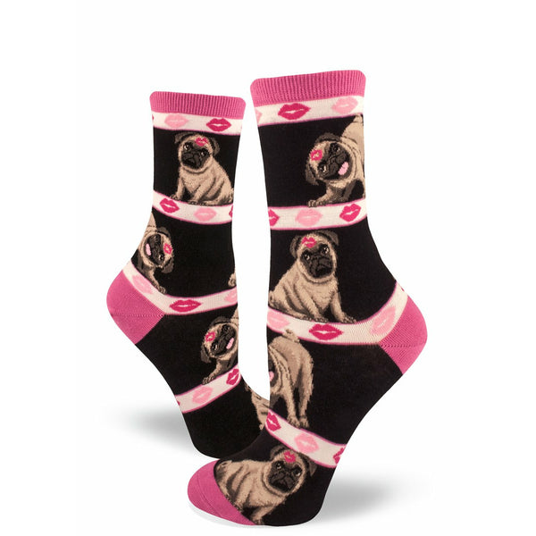 Pugs & Kisses Women's Crew Socks