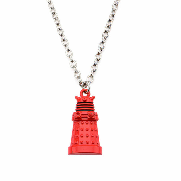 Doctor Who Dalek Stainless Steel Pendant Chain Necklace