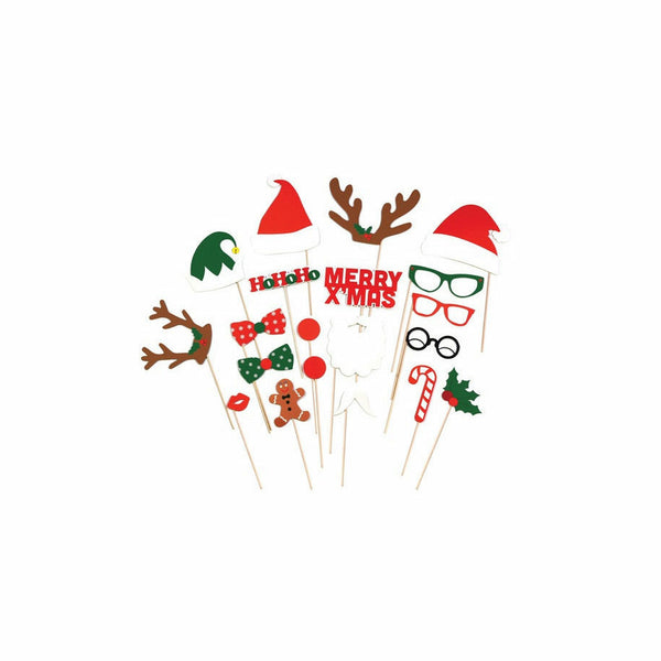 Christmas Holiday Themed Photo Booth Props