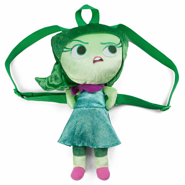 Inside Out Disgust 17 in Plush Backpack