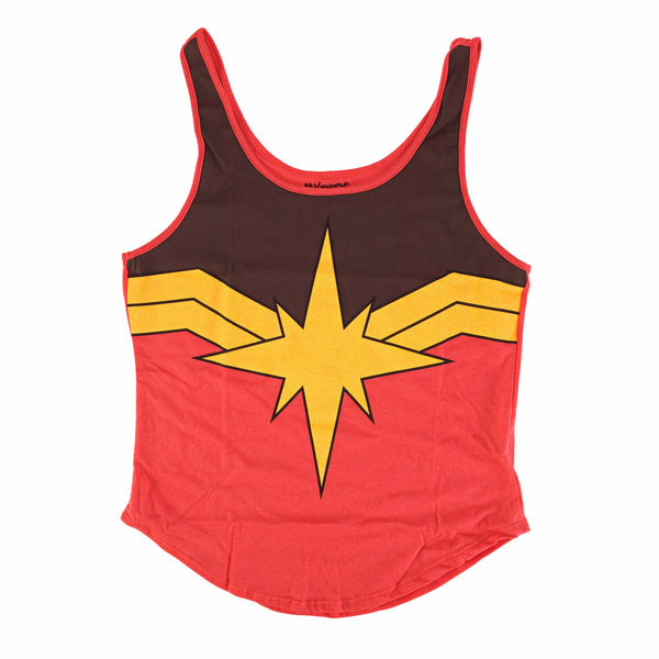Marvel Ms Marvel Star Juniors Tank Top T-Shirt