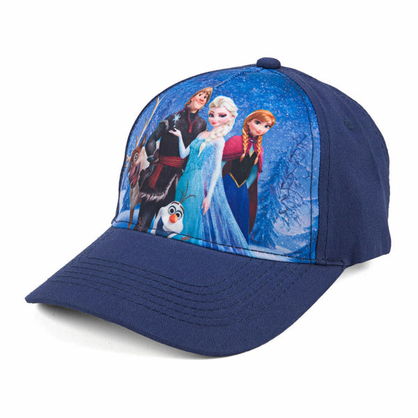Disney Frozen Cast Sublimation Youth Adjustable Baseball Cap
