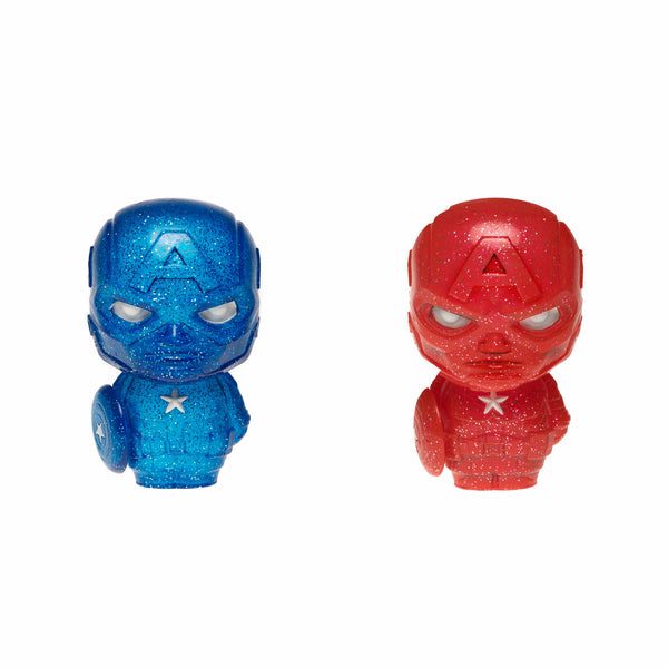 Marvel Captain America Blue & Red Hikari XS Vinyl Figure