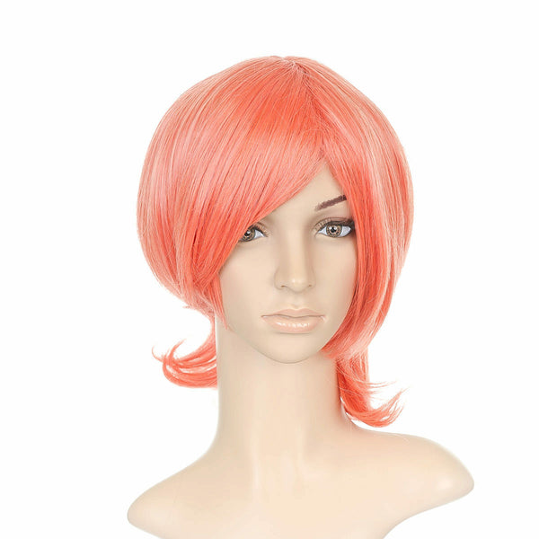 Pink Short Length Anime Costume Cosplay Wig