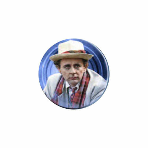 Doctor Who Seventh Doctor Button Magnet