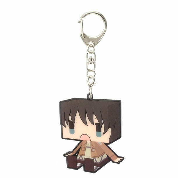 Attack on Titan Graphig Eren Large Metal Keychain