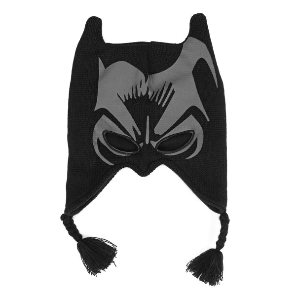 DC Comics Batman The Dark Knight Face Print Laplander Beanie Hat