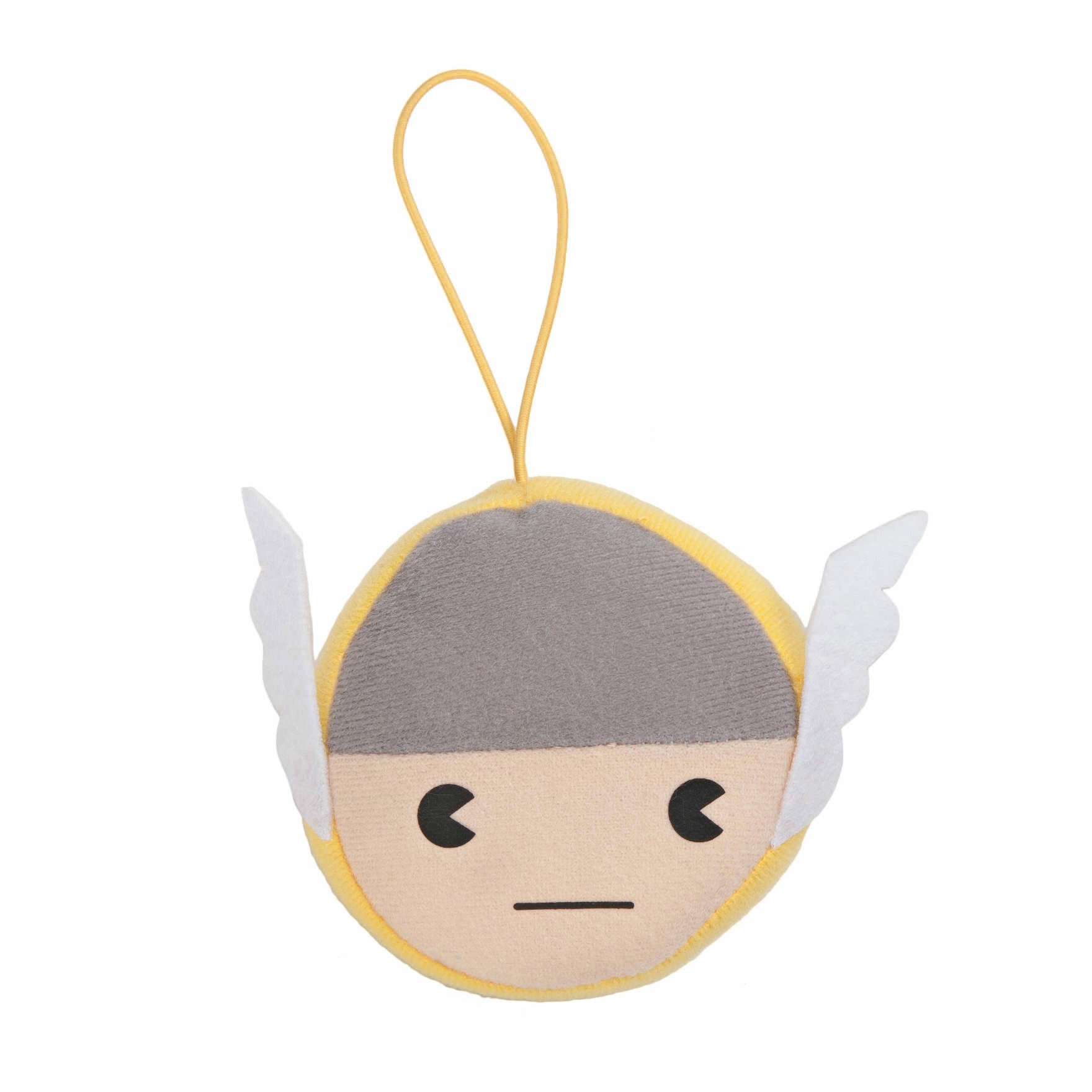 Marvel Kawaii Art Collection Thor Face Plush Keychain