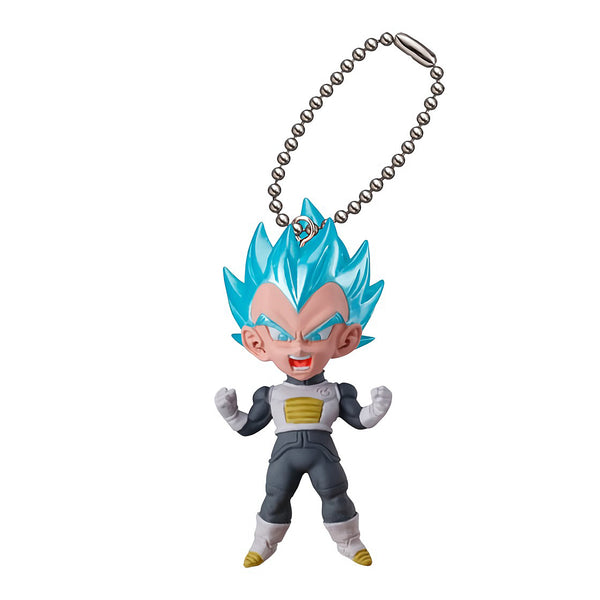 Dragon Ball Super UDM Burst 16 Super Saiyan Blue Vegeta Figure Keychain