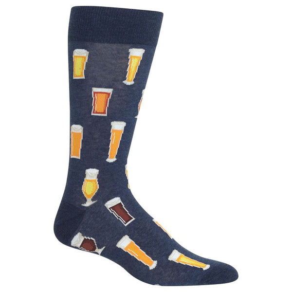 Beer Men's Denim Crew Socks