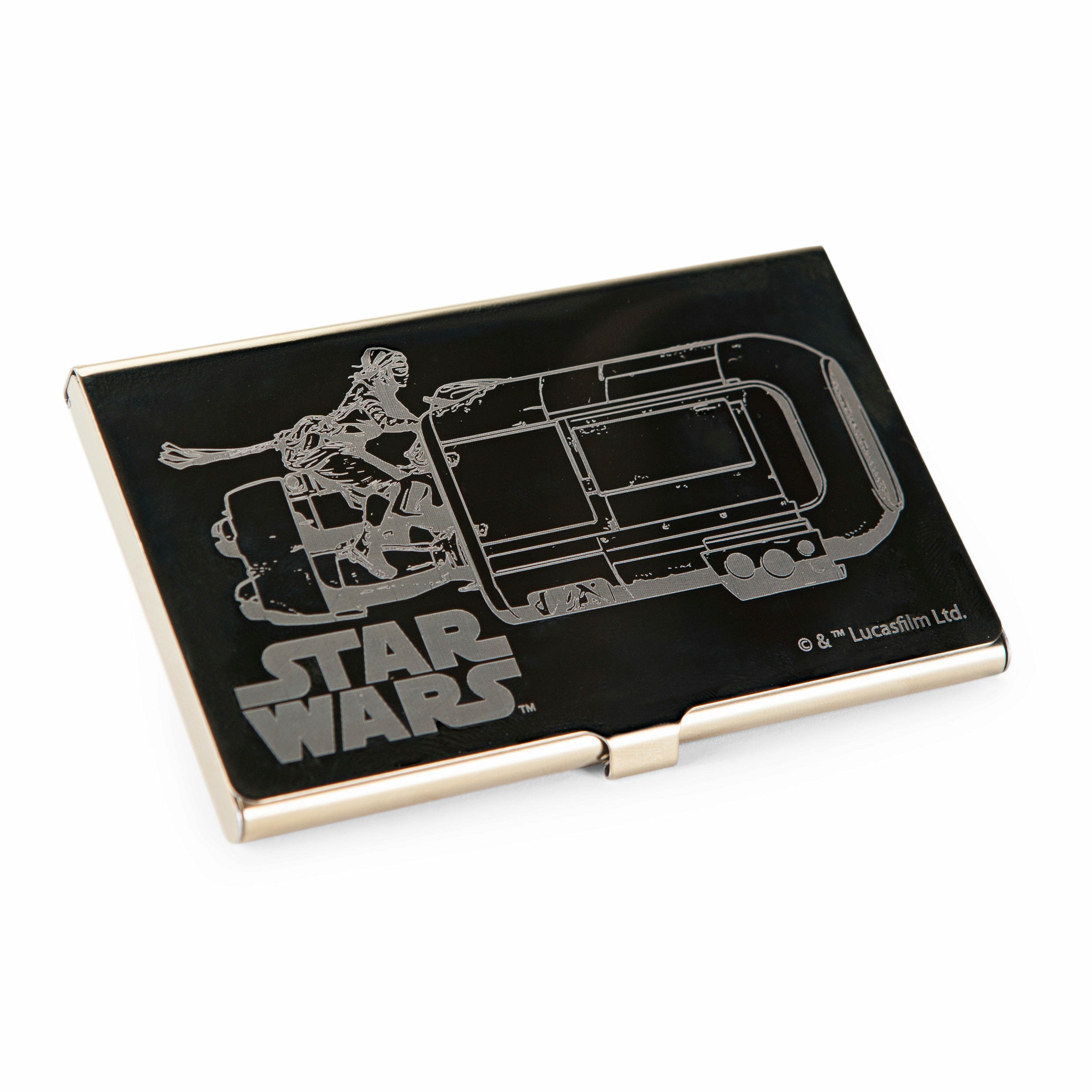 Star Wars The Force Awakens Rey Stainless Steel Card Case