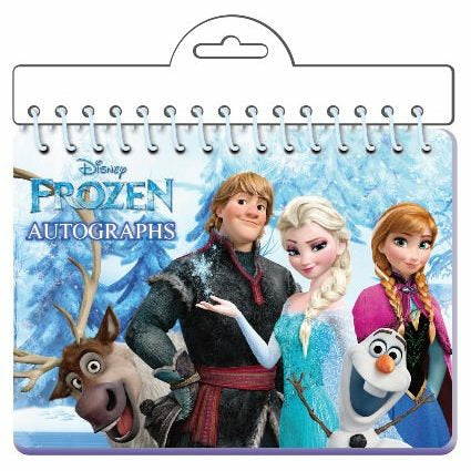 Disney Frozen Cast Autograph Book