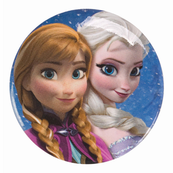 Disney Frozen Elsa and Anna 1.25 Inch Button