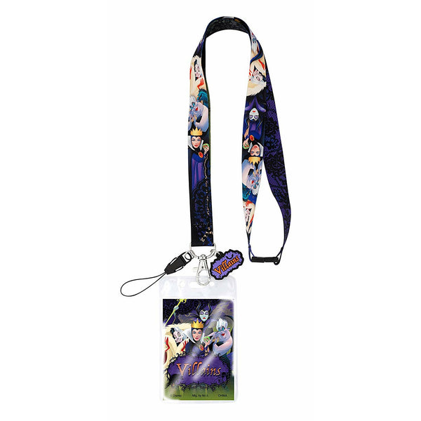 Disney Villains Charm Lanyard