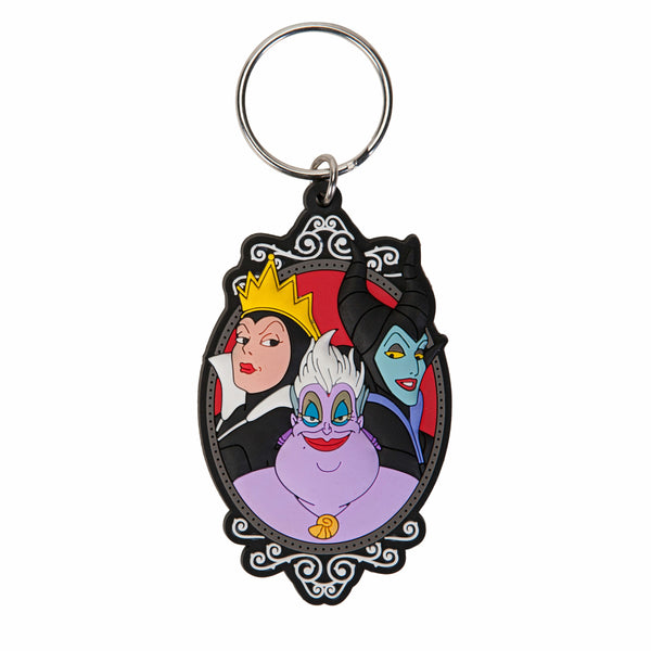 Disney Villains Group Soft Touch Bag Clip