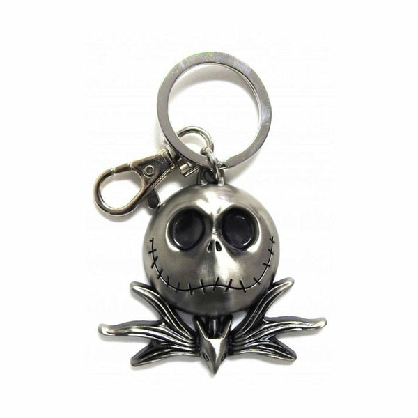 The Nightmare Before Christmas Jack Head Pewter Keychain