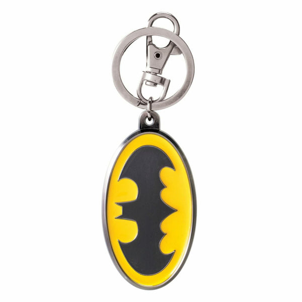 DC Comics Batman Color Pewter Logo Keychain