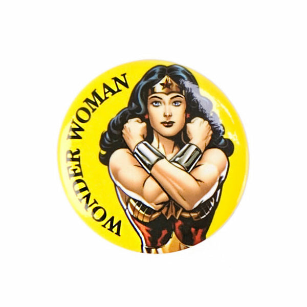 DC Comics Wonder Woman Arms Crossed 1.25 Inch Button