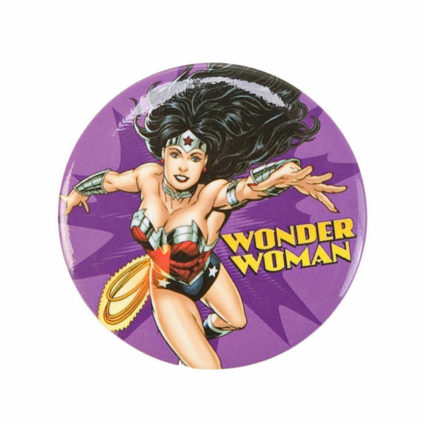 DC Comics Wonder Woman Flying 1.25 Inch Button