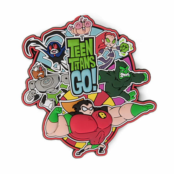 Teen Titans Go! Group Shot Soft Touch PVC Magnet