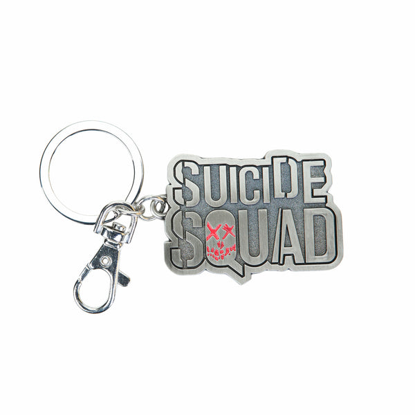 DC Comics Suicide Squad Logo Pewter Keychain