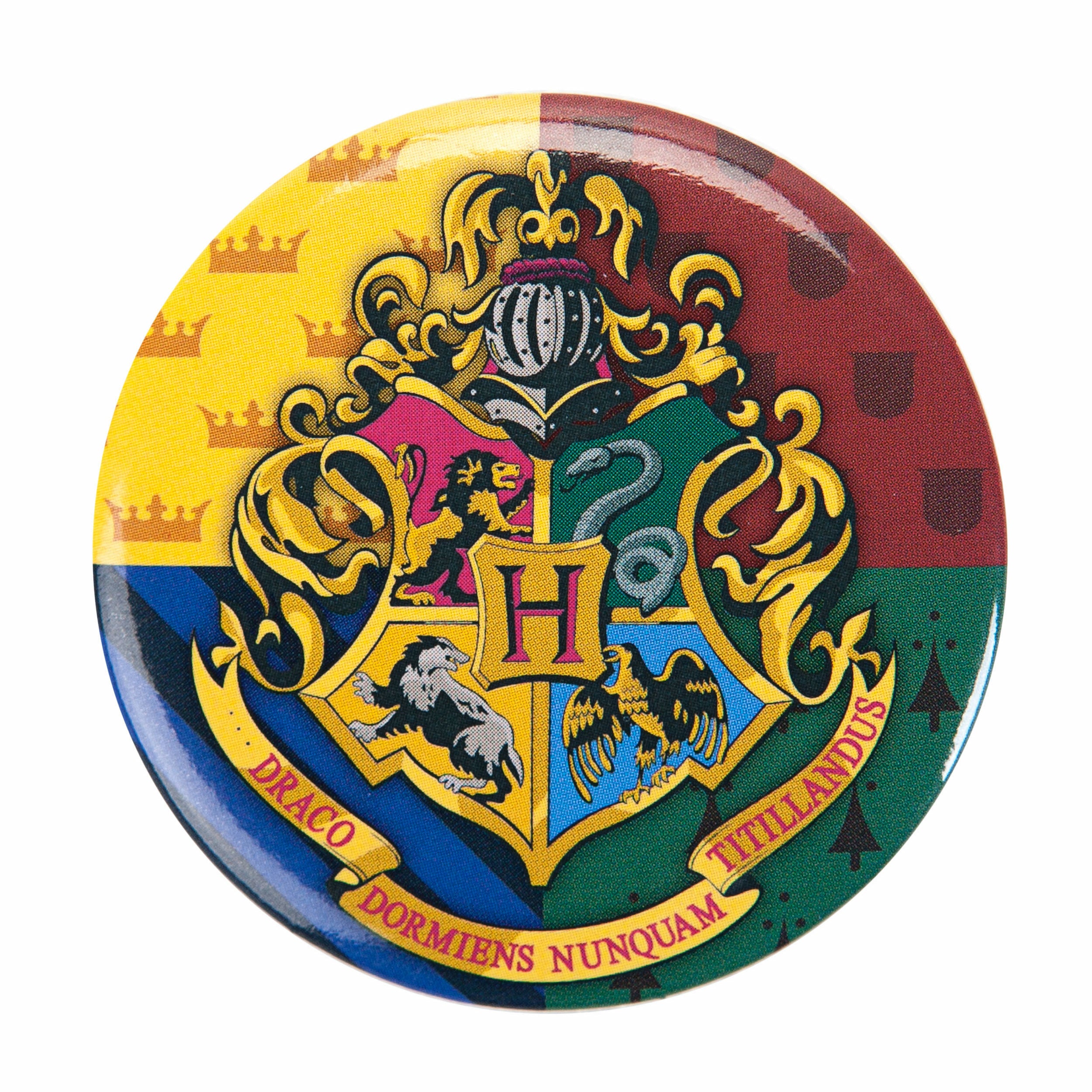 Harry Potter Hogwarts Symbol 1.5 inch Pinback Button
