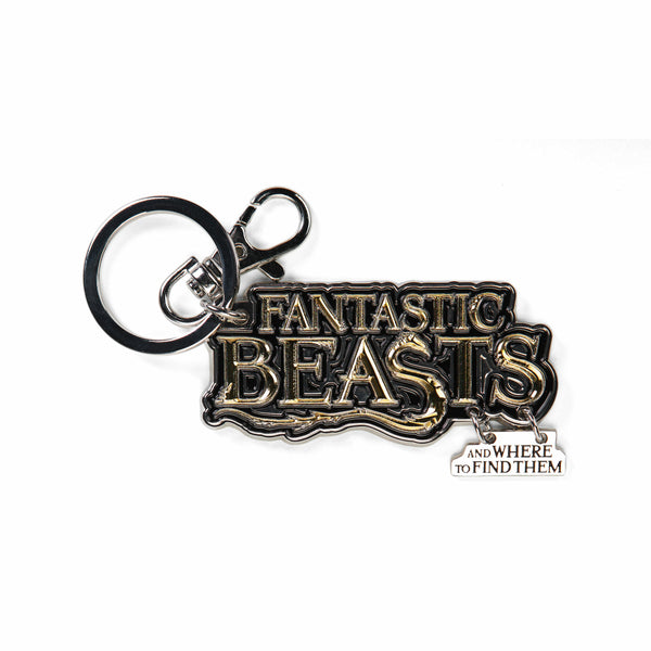 Fantastic Beasts and Where to Find Them Logo Pewter Keychain