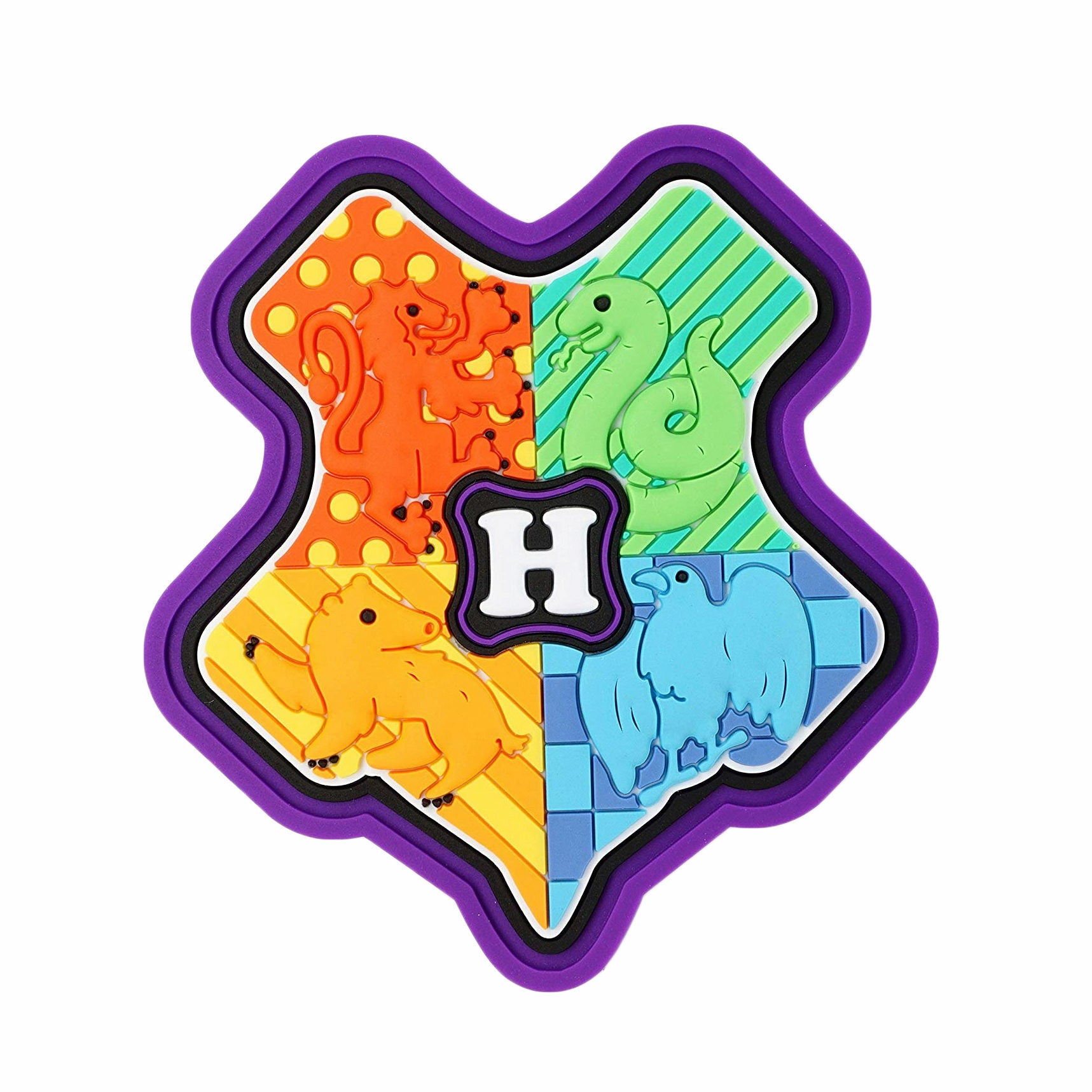 Harry Potter Cute Hogwarts Crest Soft Touch PVC Magnet