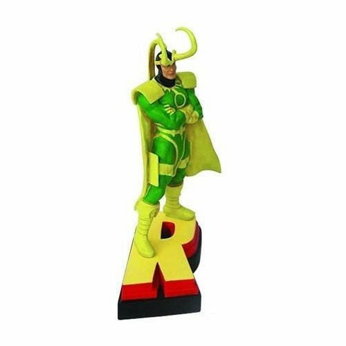 Marvel Avengers Loki Letter Base R Resin Figure