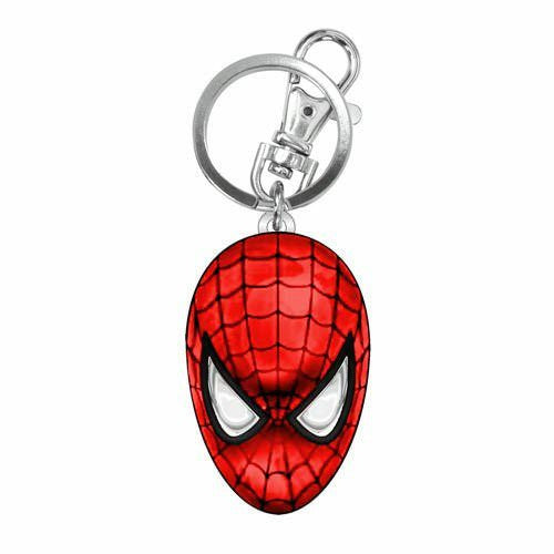 Marvel The Amazing Spider-Man Face Pewter Keychain