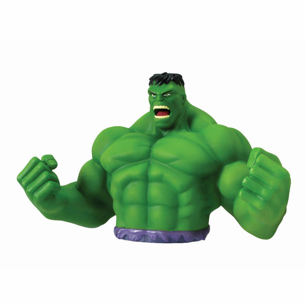 Marvel Avengers Raging Hulk Bust Coin Bank