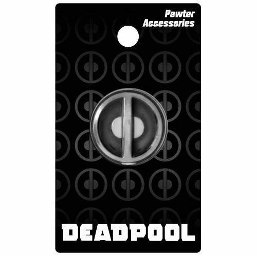 Marvel Comics Deadpool Logo Pewter Lapel Pin