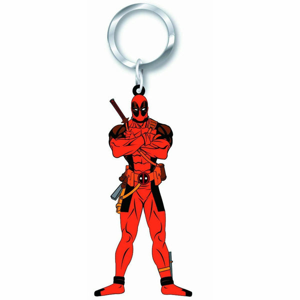 Marvel Comics Deadpool Soft Touch PVC Keychain