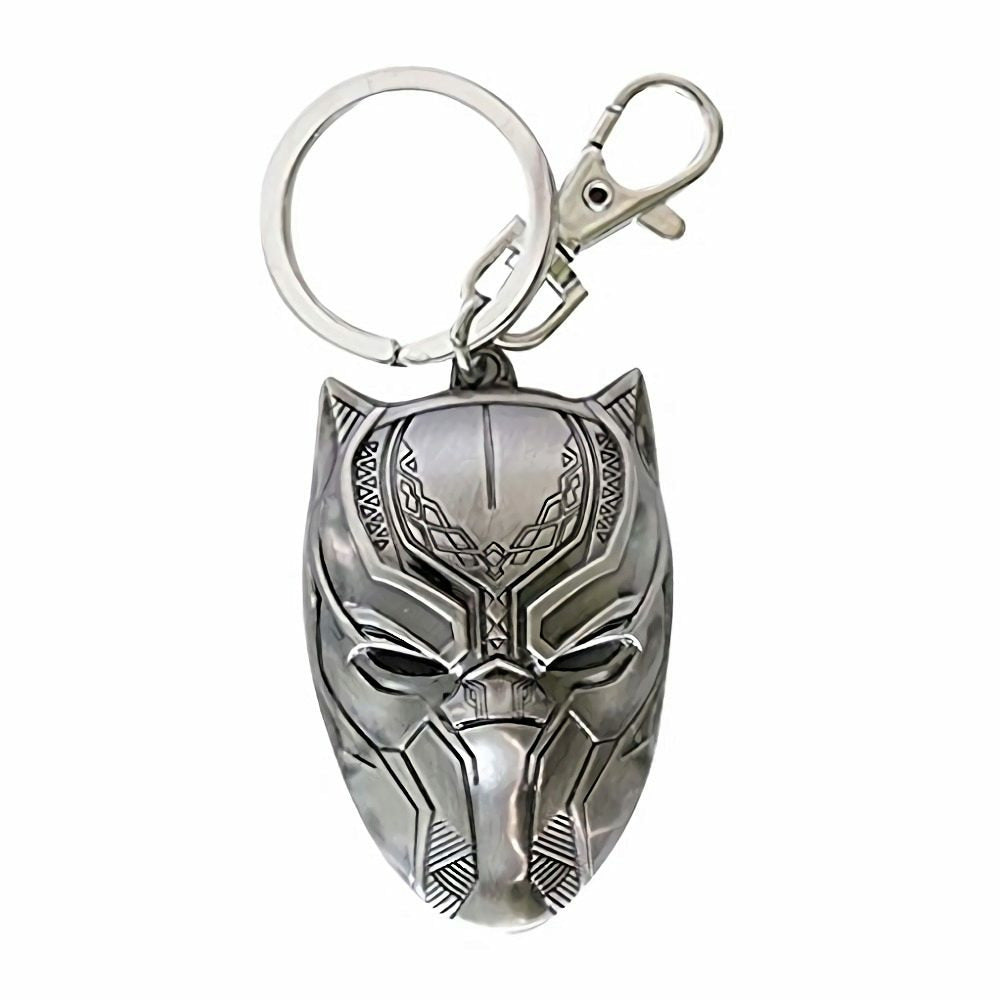 Marvel Black Panther Head Keychain