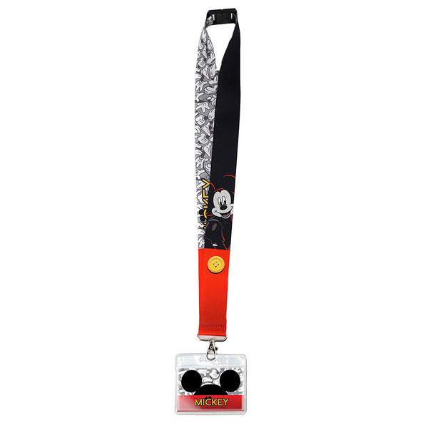Mickey Mouse Deluxe ID Badge Lanyard