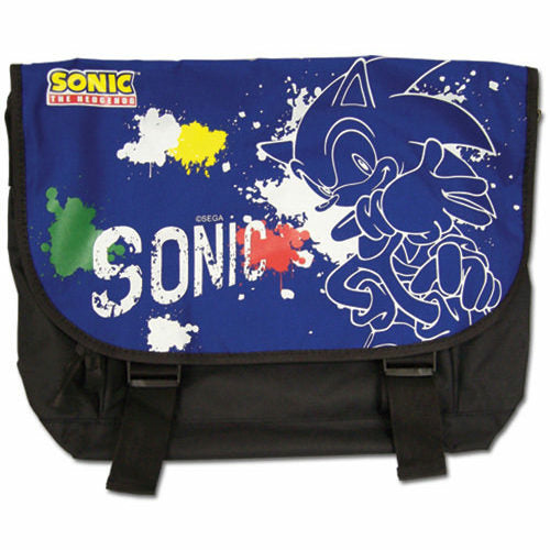 Sonic The Hedgehog Spray Messenger Bag
