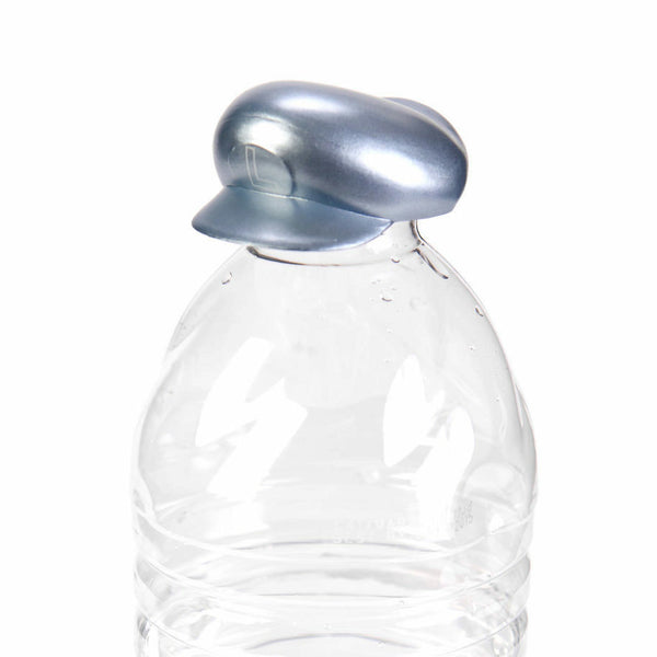 New Super Mario Bros. 2 Bottle Cap Collection - Silver Luigi
