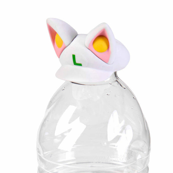 New Super Mario Bros. 2 Bottle Cap Collection - White Fox Luigi